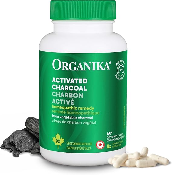 Organika Activated Charcoal, 90 CT