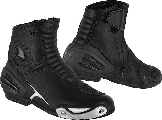 Waterproof Motorcycle Boots Men's Motorcycle Shoes Motorcycle Boots Motocross Shoes Non-Slip Rubber Sole