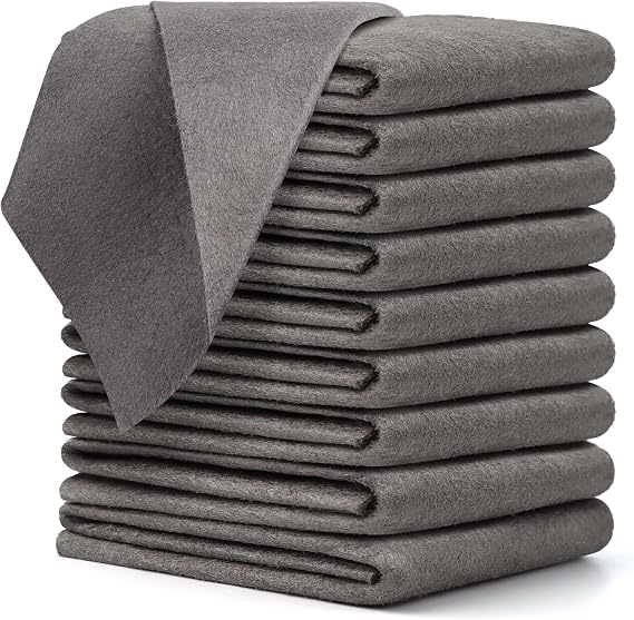 10 Pcs Thickened Magic Cleaning Cloth Reuseable, Microfiber Cleaning Cloth | Microfiber Towels for Cars, Streak Free Magic Cleaning Cloths for Windows Glass Kitchen House