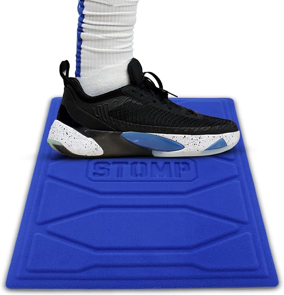 STOMP Athletics: Reusable Mini Traction Mat (As Seen on Shark Tank) for Volleyball & Basketball Shoes - Alternative for Basketball Sticky Mats - Non-Slip Shoe Cleaning Pad - 11"x15"