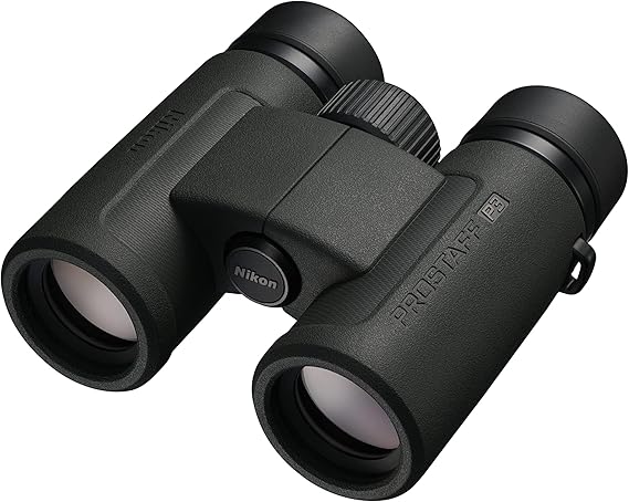 Nikon PROSTAFF P3 8x30 Binocular | Waterproof, fogproof, rubber-armored compact Binocular, wide field of view & long eye relief | Official Nikon USA Model | Waterproof, fogproof, rubber-Armored Compact Binocular, wide Field of View, long Eye Relief