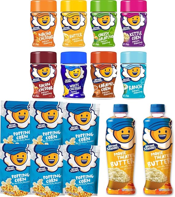 Kernel Season's Popcorn Party Pack Sampler