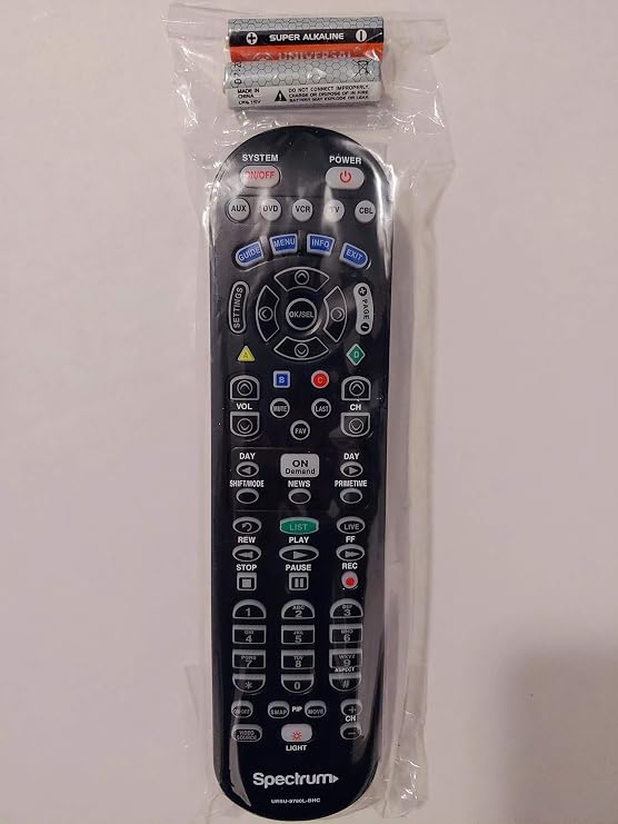Remote Control 3 Types To Choose FromBackwards compatible with Time Warner, Brighthouse and Charter cable boxes (Pack of One, UR5U-8780L)