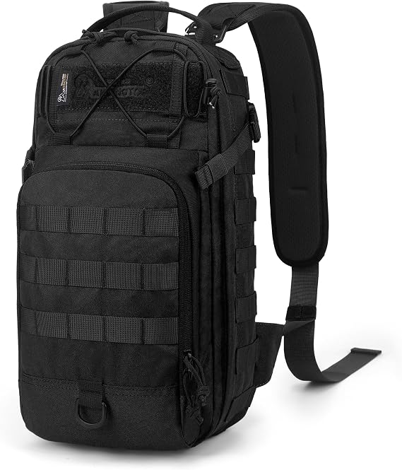 Mardingtop 18L Men's Tactical Backpack with Removable Shoulder Strap