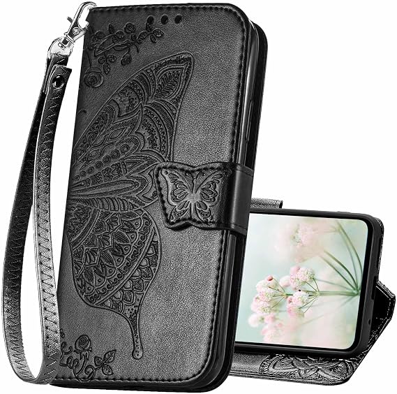 for Galaxy S25 FE Case Wallet,Black