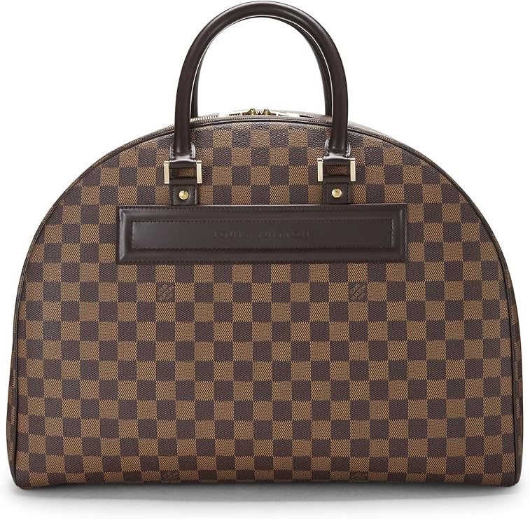 Pre-loved Damier Ebene Nolita XL, Brown
