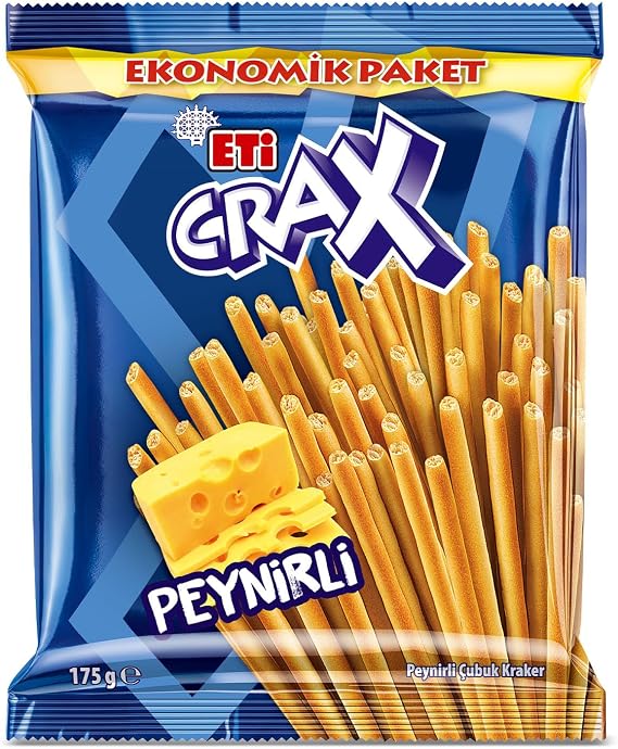 Eti Crax Peynirli Çubuk Kraker 175 g