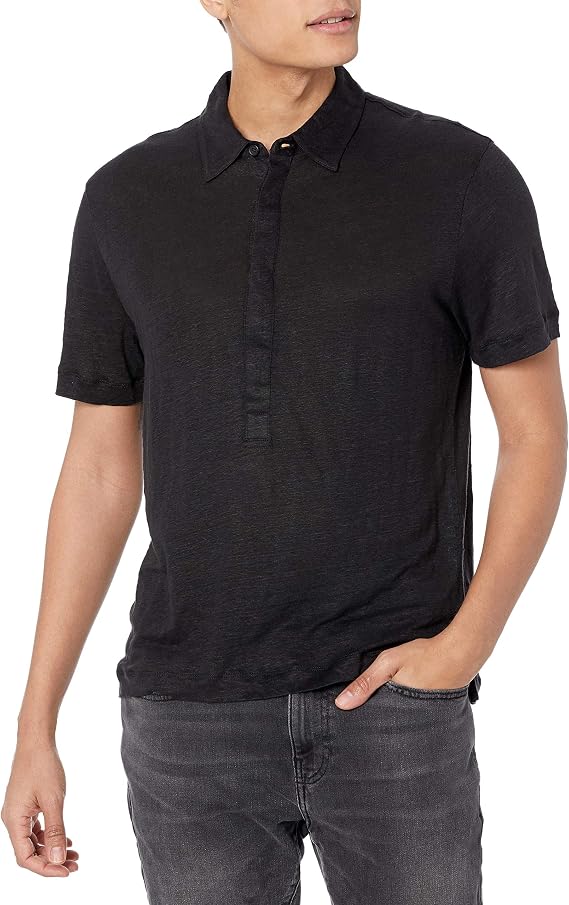 Club Monaco Men's Ss Linen Popover