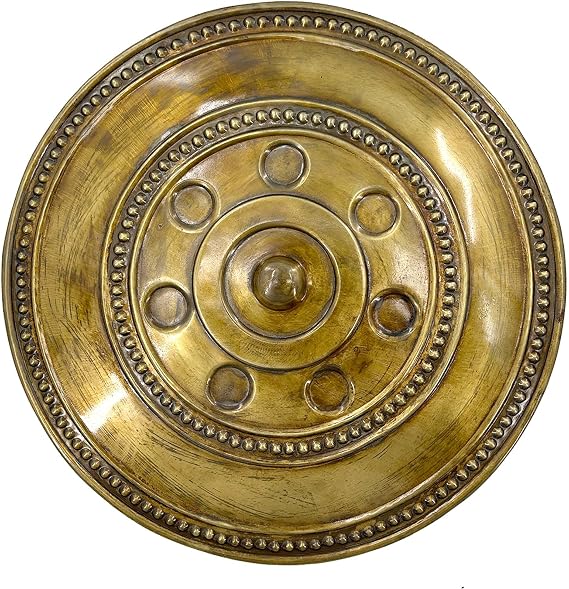 MedievalDepot Authentic Roman Buckler Arena Shield for Gladiators & Legionaries