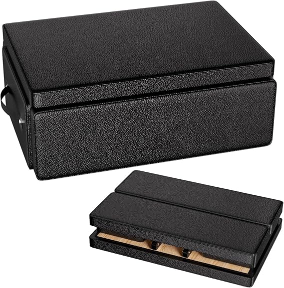 Pilates Reformer Sitting Box by AddWin, Pilates Equipment for Home Gym & Professional Studio Use, Pilates Reformer Accessory for Pilates Exercises