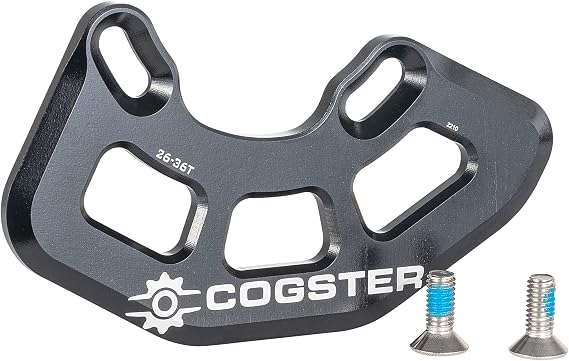 FortiGuard Alloy MTB Bash Guard -A ISCG05 Bicycle Chain Guard for 26T-36T Chainrings, Bike Taco Bash for Your Mountain Bike Chain, BMX Chain