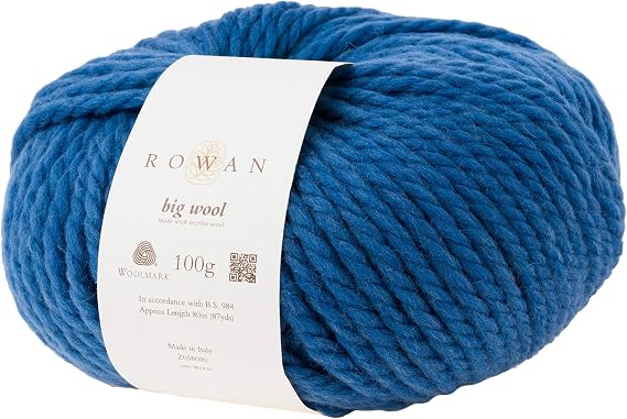 Rowan Big Wool Yarn - 52 Steel Blue