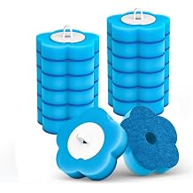 Disposable Toilet Brush Refills, Toilet Bowl Cleaner Wand Refills for Toilet Cleaning System(Blue)