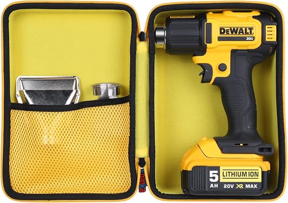 khanka Hard Storage Case for DEWALT 20V MAX Cordless Heat Gun (DCE530B), Case Only