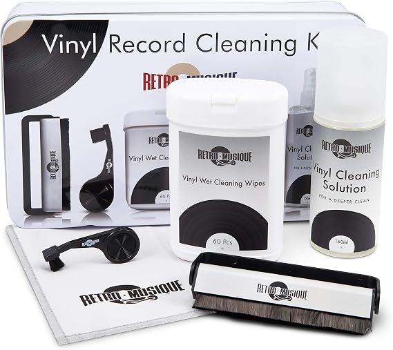LP Cleaning Kit - Everything You Need To Protect Your Vinyl Records and Enjoy the Best Possible Sound.