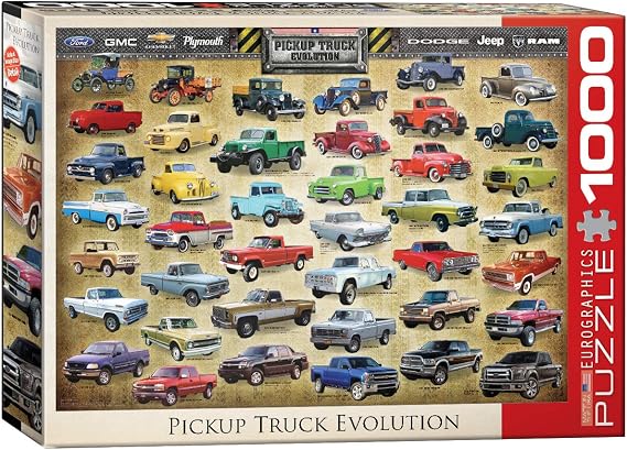 EuroGraphics Pickup Truck Evolution Jigsaw Puzzle (1000-Piece)