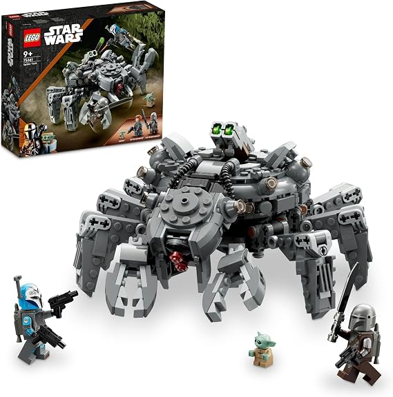 LEGO Star Wars Spider Tank, Toy Building Blocks, Gift, Birthday, Christmas, Boys and Girls, Children, Ages 9 to 11, Elementary School, Space, 75361
