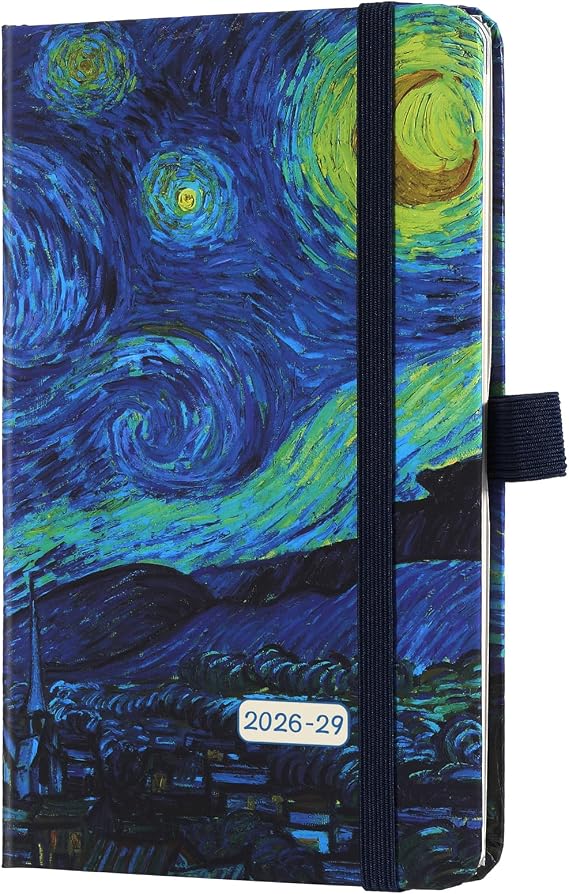 2026-2029 Pocket Planner/Calendar - 3 Year Monthly Planner 2026-2028 from Jul. 2026 - Jun. 2028(36 Months), 3.8" x 6.3", Pen Holder, Inner Pocket and 61 Notes Pages