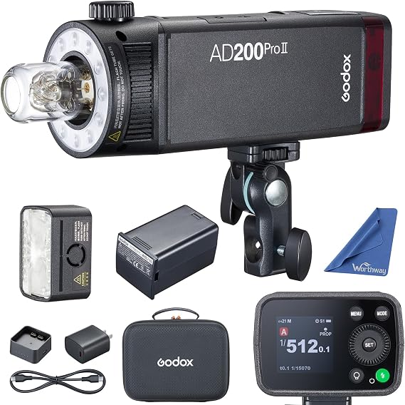 Godox AD200 Pro II AD200Pro II 200W TTL Pocket Flash Strobe Light
