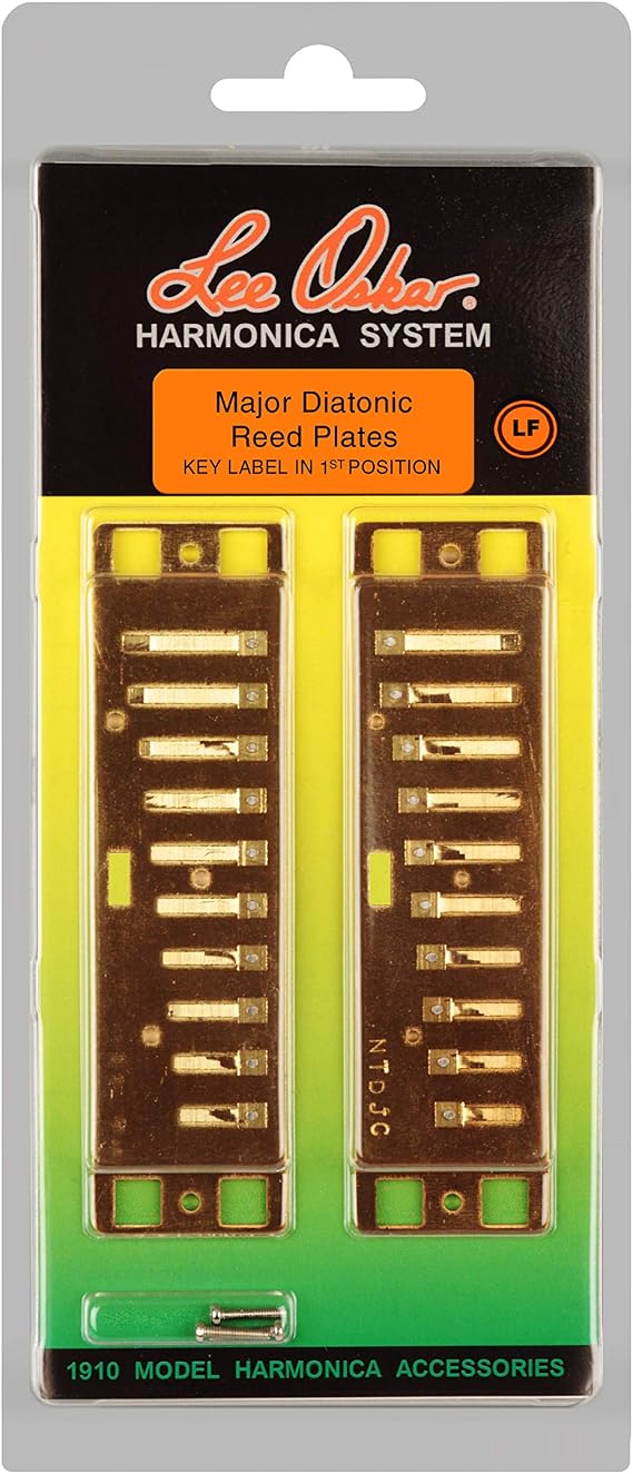 Lee Oskar 797112 Major Diatonic Low F Major Replacement Reed Plate Harmonica