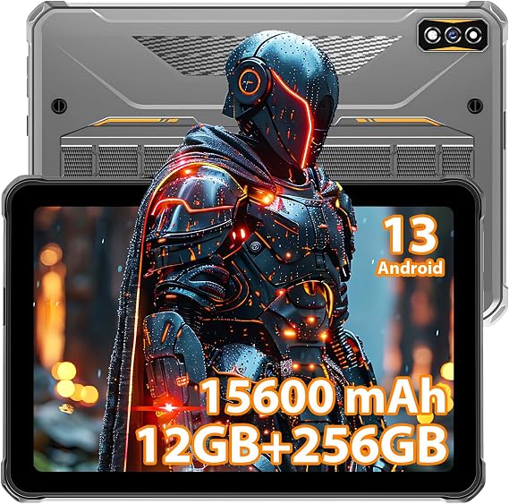 2024 New Android 13 Tablet HOTWAV Pad11 Tablet 11-Inch SCT606 8-Core CPU, 2K FHD Display + 8,000 mAh Fast Charging, Widevine L1 + GMS Certified, 12GB + 256GB + 2TB Extended Memory, 4GLTE Communication Dual SIM+ 2.4 + + + 5G WiFi, GPS + BT5.1 OTG + Face Identification 8MP/16MP camera, Japanese instruction manual included orange