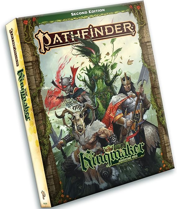 Pathfinder Kingmaker Adventure Path Hardcover, Campaign Levels 1-20 | for Second Edition Tabletop RPG