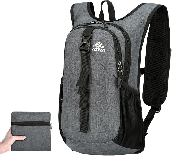 YAPJEB Lightweight Hiking Backpack, Breathable Daypack for Running Cycling Climbing Marathon Camping for Men and Women