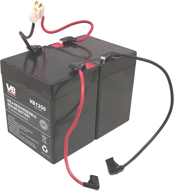 Razor 24 Volt Battery E100 E125 E175 (12V/4.5AH Single Connector w/Reset Wire)