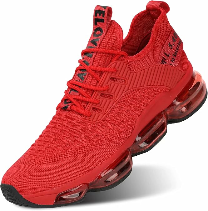 Mens Trainers Air Cushion Running Fashion Shoes Casual Breathable Walking Tennis Gym Athletic Sports Sneakers Zapatos