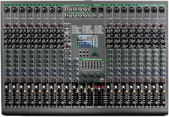 Digital Mixer Professional Audio 18channels With 99bit Dps Reverb Chip Bluetooth USB MP3 For Stage Bar Studio DJ Widely Applicable