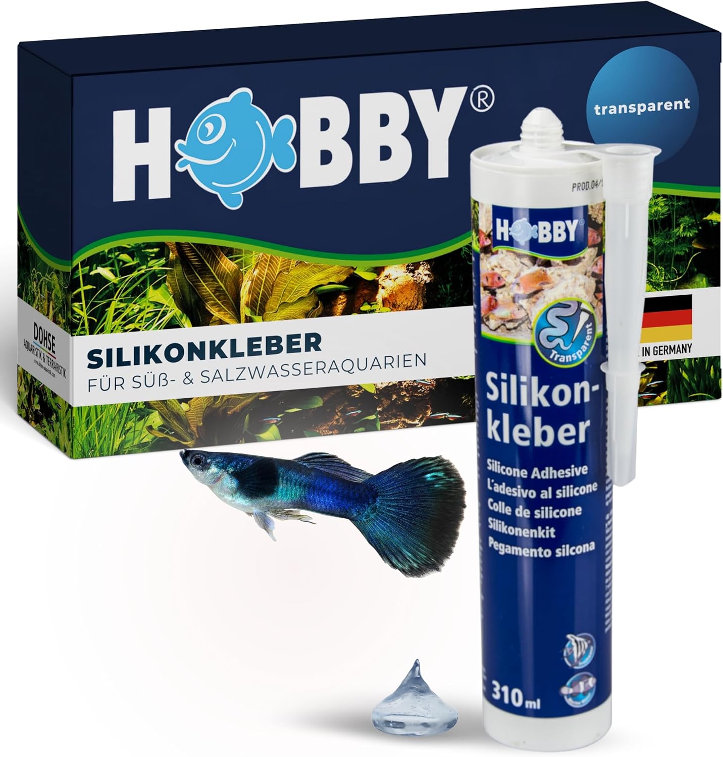 Hobby silicone adhesive glue tube
