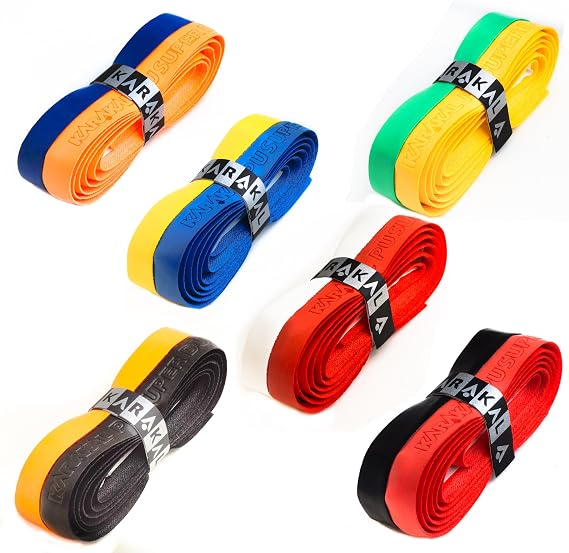 Karakal PU Supergrip replacement racquet grip - tennis / badminton / squash - Random Colour x 1