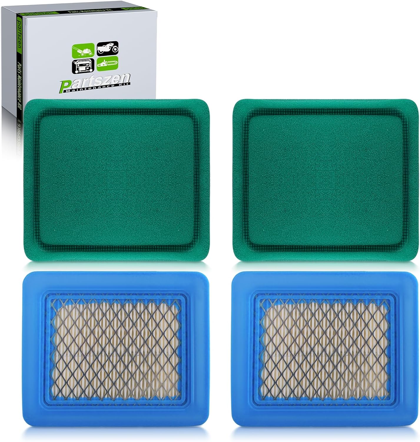 HU725AWD Pre Air Filter for Husqvarna HU675FE HU625HWT HU700F 6522SH for Honda GCV160 GC160 HRR216 HRR216K2 for Craftsman 580.327700 580.677220 for Troy Bilt TB240 TB250 TB130 TB190,2 Pack