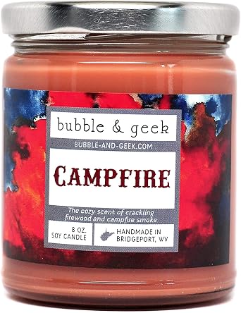 Campfire Scented Soy Candle