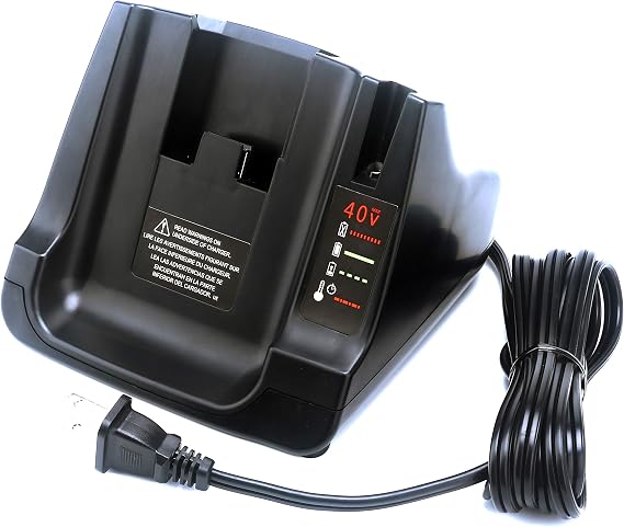 Fast Charger Replacement for Black+Decker LCS36 LCS40, Compatible with Black & Decker 36V 40V Max Lithium ion Battery LBXR36 LBX36 LBXR2036 LBX2040 Battery Charger...