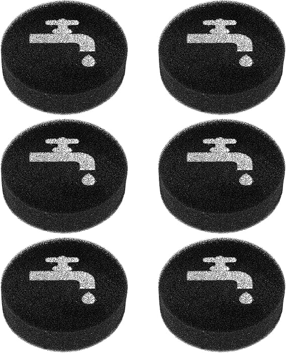 6 Pack Sponge Filter Replacement for BLACK+DECKER BHFEA520J Cordless Vacuum | Washable and Reusable Filter, Compatible Models: BHFEA420J BHFEA520J BHFEA18D, Replace Part BHFEAF1