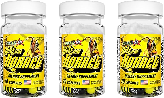Stacker 2 Yellow Hornet (3) 20ct. Bottles