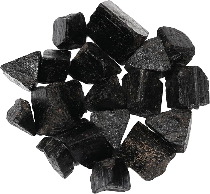 Natural Healing Crystals 1 Lb Rough Stones for Tumbling,Cabbing,Polishing,Wire Wrapping,Wicca & Reiki Crystal Healing,Mix Gemstones Lot...