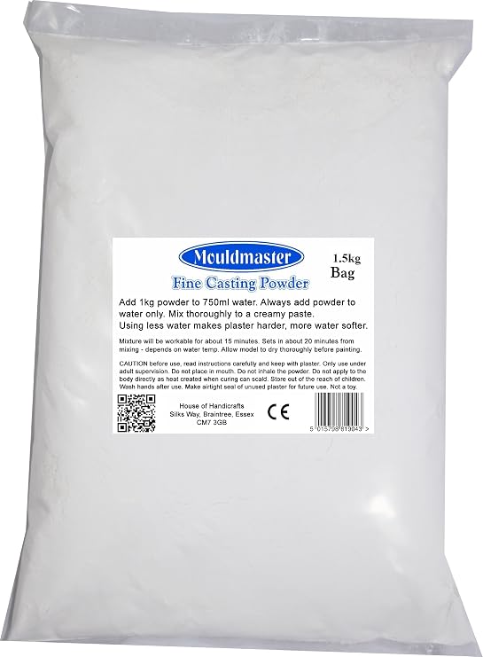 Mouldmaster 1.5 Kg Plaster of Paris, White