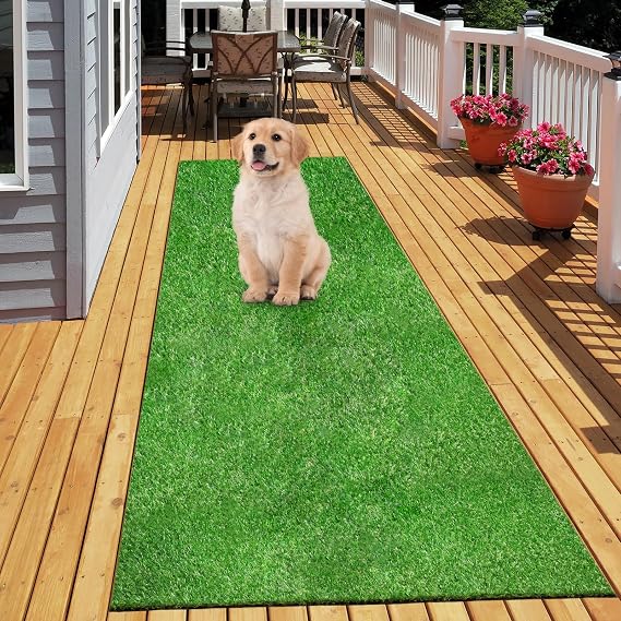 Artificial Turf Grass 3 x 5 ft, Fake Grass Synthetic Rug