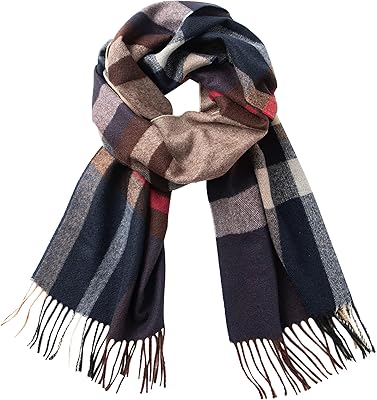CALVIN & OLIVIA Lightweight Ultra-Soft Scarf - Perfect Holiday Gift for Men & Women