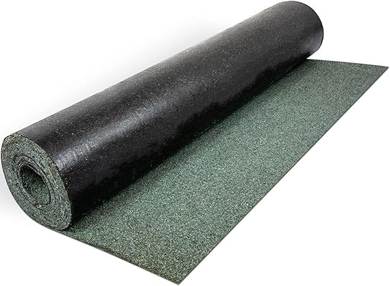 Green Polyester Shed Roofing Felt 32.8 x 3.2 ft (10m x 1m) - Heavy Duty Weatherproof Roof Felt Roll for Summerhouses, Sheds, Kennels, 15 Year Life Expectancy, Premium Roof Covering