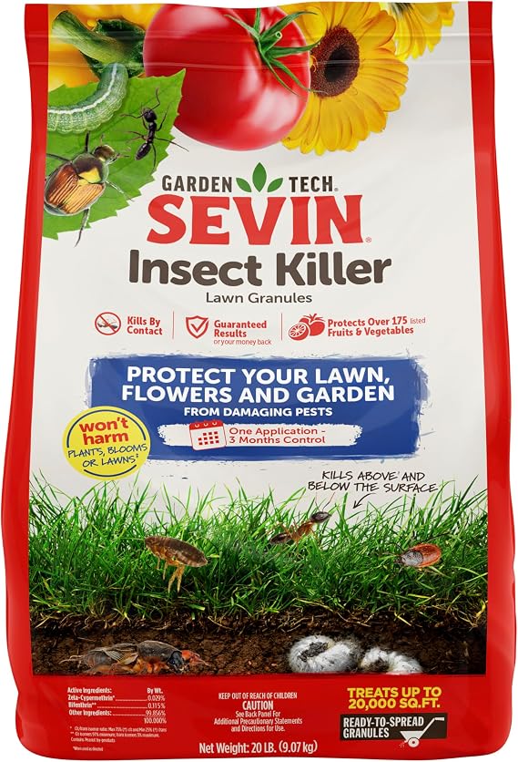 Sevin Insect Killer Granules 20 Pound