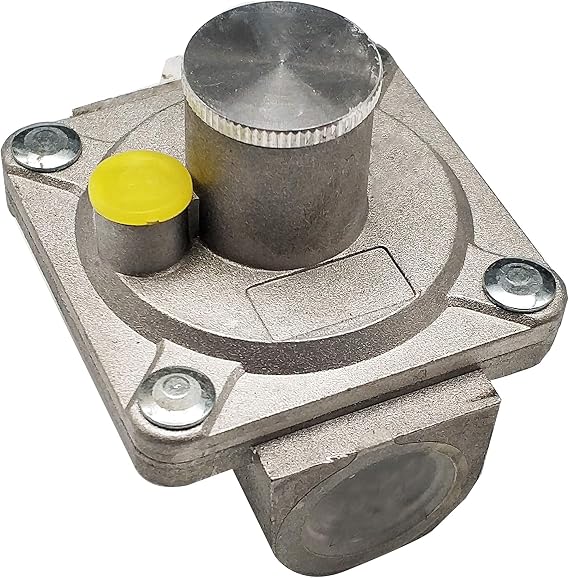 MENSI 1/2'' NPT Natural Gas Pressure Regulator 5" Water Column Range High BTU Regulators