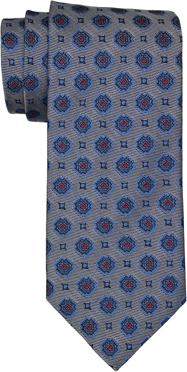 Canali Gray Medallion Tie