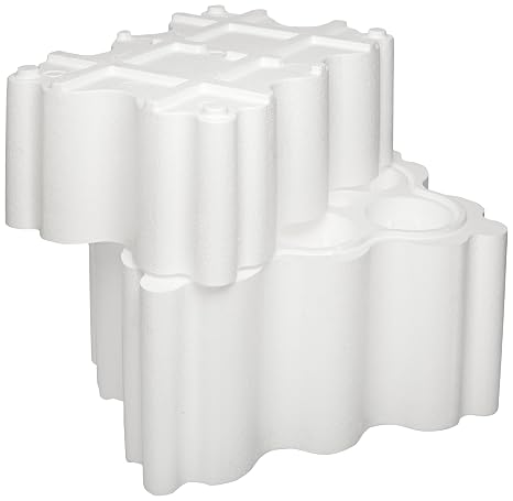 Polar Tech 746T Top Load 6 Wine/Champagne Bottle Foam Shipper