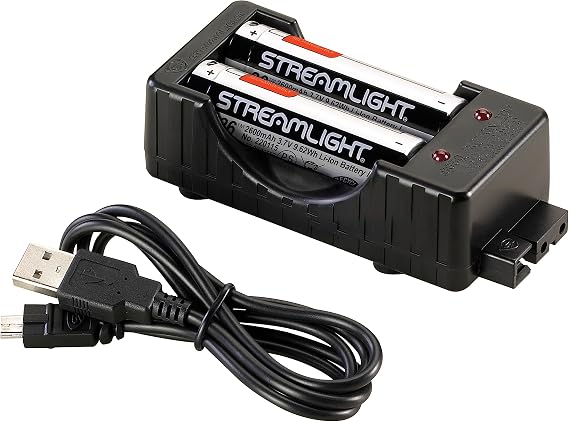 Streamlight 22010 Rechargeable Capable Button Top USB Battery/Charger