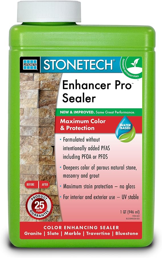 STONETECH Enhancer ProTM Sealer, 1 Quart/32 Oz