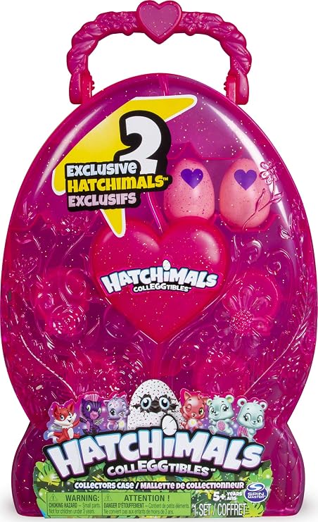Hatchimals CollEGGtibles, Collectors Case with 2 Exclusive CollEGGtibles, for Ages 5 and Up