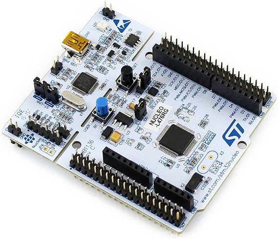 Waveshare NUCLEO-L476RG STM32 Nucleo-64 Development Board with STM32L476RGT6 MCU integrates the ST-LINK/V2-1 debugger and Programmer